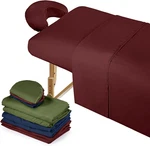 Microfiber Massage Table Sheet Set 3 Colors, Pieces, Stain & Wrinkle-resista. Fixed Price $76.99.
