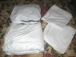Sheex Performance Fabric Sheet Set (flat, Fitted& 2 Pillowcases) King Size White. Fixed Price $89.85.