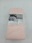 Linen Closet Flat Sheet Queen Blush Pink 100% Cotton Lightweight Bedding Adults. Fixed Price $21.99.