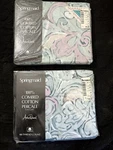 Vintage Springmaid Jeweled Marble Twin Flat Sheet Combed Cotton Andre Richard. Fixed Price $39.99.
