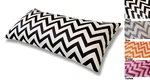 Aiking Home Luxuries Chevron Poly Satin Body Pillow Cover - 54 By 20 Inches. Fixed Price $9.99.