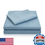 Malouf Double Brushed Microfiber Super Soft Luxury Bed Sheet Set - Wrinkle. Fixed Price $79.10.