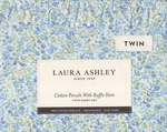 Laura Ashley Twin Sheet Set Leona Flower Light Blue 3PC Ruffle Farmhouse Chic. Fixed Price $47.69.