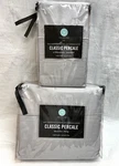 Martha Stewart Classic Percale King Sheet Set & 2 Std. Pillowcases Gray - Nwt. Fixed Price $44.95.