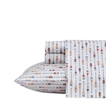 Eddie Bauer Cotton Sheet Sets (canoe Lake Paddle-white/multi). Fixed Price $79.99.