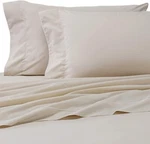 Bellora Corvina King Pillowcases Taupe/white (set Of 2). Fixed Price $29.95.