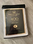 Hotel Luxe Gold Label 100% Cotton Gray Pillowcases - Set Of 4 Standard New!. Fixed Price $18.50.