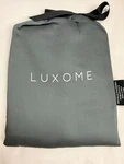 New Luxome Luxury King Flat Sheet - 100% Bamboo Viscose Charcoal 400TC. Fixed Price $65.00.