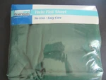 Vtg Home Essentials Westpoint Stevens Twin Flat Sheet Hunter Green Iron Nos. Fixed Price $9.75.