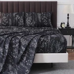 Hyprest Sheet Sets, Deep 4 Pc-california King, Grey Black. Fixed Price $57.03.