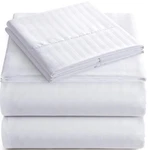 Elaine Karen Queen Set 4-PIECE Striped Size Bed Soft &.... Fixed Price $30.46.