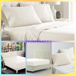 Superior Ivory Bedding Sheets Egyptian Cotton Us Sizes Select Item & Tc. Fixed Price $86.63.