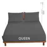 Okohey Grounding Fitted Sheets With 15FT Earthing Cord, Queen Size, 90 Organi.... Fixed Price $90.96.
