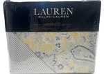 Ralph Lauren Marisa Provence Blue Yellow Paisley King Duvet Set 3P $350. Fixed Price $100.00.