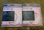 2X The Cr Me Shop Silky Satin Pillowcase Blush Constellation Standard. Fixed Price $14.99.