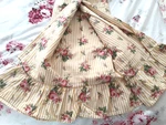 Ralph Lauren Sophie Queen Size Ruffled Flat Sheet 100% Cotton-yellow &white-new. Fixed Price $149.99.