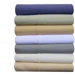 Abripedic Percale, Breathable Crispy Soft 22" Super Deep Pockets Bed Sheet Set. Fixed Price $79.99.