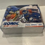 Sonic The Hedgehog 4PC Full Sheet Set! 1 Fitted, Flat & 2 Pillow Cases!. Fixed Price $28.98.