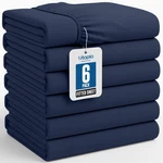 Utopia Bedding Twin Fitted Sheets - Bulk Pack 6 Bottom Soft Brush.... Fixed Price $70.69.