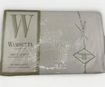 New Wamsutta Supercale Plus Twin Fitted Sheet White 200 Thread Count 39X75 In.. Fixed Price $23.95.