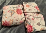 Ikea Nasselklocka 1 Full Fitted, 2 Pillow Shams, Multicolor Floral Design. Fixed Price $45.99.