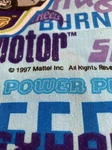Vtg Twin Bed Flat Sheet Mattel Hot Wheels Blue 90S Racing Cars Motors. Fixed Price $18.00.