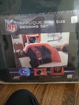Nfl Chicago Bears Twin Bedding Set 2PC Applique Comforter Sham Northwest New. Fixed Price $44.99.