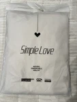 New Simple Love 2 Piece 100% European Flax Linen Twin Sheet Set Natural. Fixed Price $59.95.