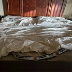 Gotcha Covered Top Split California King Fitted Pure Cotton Bottom Sheet. Fixed Price $35.00.