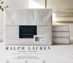 Ralph Lauren Bethany Jacquard Queen Fitted Sheet Cotton Silver/ Beige Tone. Fixed Price $60.50.