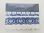 Nos Ralph Lauren Flat Sheet Twin 200 Thread Jonquil Blue Factory Sealed. Fixed Price $49.99.