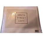 South Street Loft King Sheet Set 4PC White 100% Polyester Bedding New. Fixed Price $43.00.
