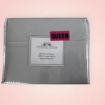 Stonehill Manor Light Grey Sateen Sheet Set Queen 400 Thread Count Cotton Luxury. Fixed Price $82.89.