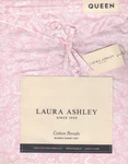 Laura Ashley Queen Sheet Set Pool Frolic Pink 4PC Novelty Fish Farmhouse Chic. Fixed Price $82.99.