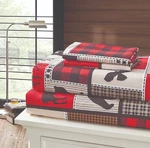 Virah Bella Lodge Life 4-PIECE Sheet Set. Fixed Price $44.99.