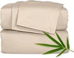 King Size 100% Organic Bamboo Bed Sheet Set Soft Cooling Breathable Sateen White. Fixed Price $184.99.