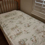 Betsey Clark Flat Sheet And Pillow Sham Cover. Fixed Price $24.99.