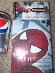 Marvel Comic Spiderman Reversible Pillowcase,standard Size 20" X 26". Fixed Price $25.00.