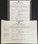 Doors Vancouver 1970 Original Westwood One Radio Show 2 Cd Set With Cue Sheet. Fixed Price $35.00.