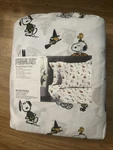 Peanuts Snoopy Halloween King Sheet Set By Berkshire - New. Fixed Price $59.99.
