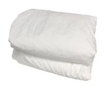 Set 2 Cuddledown Full Flat & Fitted Sheets White Cotton Soft Luxury Italy. Fixed Price $32.99.