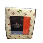 Nwt Cuddl Duds Queen Heavyweight Flannel Sheet Set Winter Hats Mittens Cream. Fixed Price $57.59.