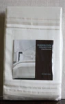Hudson Park Luxury Bedding Collection Two Textured Stripe King Shams Ivory. Fixed Price $40.00.