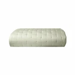 Triomphe Quilted Coverlet By Yves Delorme France, Cotton Sateen Light Weight. Fixed Price $595.00.
