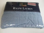 New Ralph Lauren Chambray Blue Flat Sheet - Queen. Fixed Price $169.99.