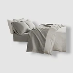Madison Park Gray 3M Microcell Moisture Wicking Lightweight Sheet Set-full. Fixed Price $16.20.