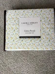 Laura Ashley Evie Yellow Twin Sheet Set 3 Piece Nwt. Fixed Price $35.00.