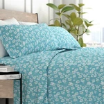 Kaycie Gray Fashion 4 Piece Ultra Soft 100% Microfiber Wheat Bed Sheet Set. Fixed Price $47.99.