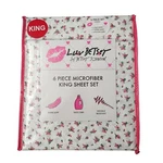 Luv Betsey Johnson King Sheet Set 6 Pc Baby Buds Floral Mini Roses. Fixed Price $79.99.