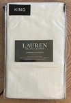 New Ralph Lauren Fresh White Pair 2 King Pillowcases Cotton Dunham Sateen 50$. Fixed Price $27.99.